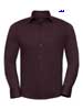  camicia manica lunga Uomo  Russel senza taschino, aderente tinta unita 946M Mens Long Sleeve Easy Care Fitted Shirt 640JZ4A E3Ssport.it Stampa RicamoE3Ssport  E3S