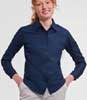 Camicia oxford Jerzees Russel manica lunga donna 640JZ8D E3Ssport  E3S