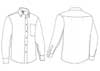  Camicia manica lunga cotone Adulto Unisex Valento con taschino tinta unita 640VA2A E3Ssport.it Stampa RicamoE3Ssport  E3S