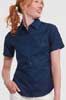 Camicia oxford Russell manica corta donna 641JZ8D E3Ssport  E3S