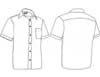  Camicia manica corta mista Adulto Unisex Valento con taschino tinta unita Oporto CSVA1BC 641VA1A E3Ssport.it Stampa RicamoE3Ssport  E3S
