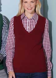  Maglia pullover, scollo V Donna Daiber gilet senza maniche tinta unita JN656 Ladies V-Neck Pullover 651JN2D E3Ssport.it Stampa RicamoE3Ssport  E3S