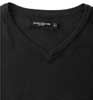 Pullover maglia maniche lunghe Uomo  Russel scollo V, bordi in costina tinta unita 710M Mens V-Neck Knitted Pullover 651JZ2A E3Ssport.it Stampa RicamoE3Ssport  E3S