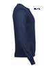  Pullover maglia maniche lunghe misto lana Adulto Unisex Tee Jays girocollo, bordi in costina tinta unita TJ6000 Men Crew Neck 651TJ1A E3Ssport.it Stampa RicamoE3Ssport  E3S