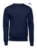  Pullover maglia maniche lunghe misto lana Adulto Unisex Tee Jays girocollo, bordi in costina tinta unita TJ6000 Men Crew Neck 651TJ1A E3Ssport.it Stampa RicamoE3Ssport  E3S