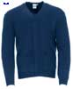  Cardigan maglia aperta maniche lunghe Adulto Unisex Valento con bottoni, tasche, scollo V, bordi in costina tinta unita Cardigan JEVACDH 651VA4A E3Ssport.it Stampa RicamoE3Ssport  E3S