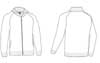  Maglia da lavoro maniche lunghe acrilico Adulto Unisex Valento collo alto con zip cerniera lunga, bordi in costina e tasche tinta unita Vespa JEVAVES 651VA7A E3Ssport.it Stampa RicamoE3Ssport  E3S