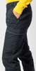  Pantalone lavoro leggero elasticizzato Donna Black Spider con tasche, tasconi, passanti, elastico in vita tinta unita, etichetta strappabile BSW411 Power Women 672BS1D E3Ssport.it Stampa RicamoE3Ssport  E3S