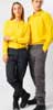  Pantalone lavoro leggero elasticizzato Donna Black Spider con tasche, tasconi, passanti, elastico in vita tinta unita, etichetta strappabile BSW411 Power Women 672BS1D E3Ssport.it Stampa RicamoE3Ssport  E3S