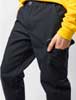  Pantalone lavoro leggero elasticizzato Rip-Stop Adulto Unisex Black Spider con tasche, tasconi, passanti, elastico in vita tinta unita, etichetta strappabile BS414 Grip 672BS3A E3Ssport.it Stampa RicamoE3Ssport  E3S