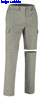 immagine aggiuntiva 2- Pantaloni trekking rip-stop Adulto Unisex Valento con tasche tasconi zip ginocchia tinta unita Livingstone PAVALIV 672VA15A E3Ssport.it Stampa RicamoE3Ssport  E3S