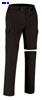 immagine aggiuntiva 3- Pantaloni trekking rip-stop Adulto Unisex Valento con tasche tasconi zip ginocchia tinta unita Livingstone PAVALIV 672VA15A E3Ssport.it Stampa RicamoE3Ssport  E3S