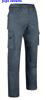 immagine aggiuntiva 5- Pantalone lavoro pesante misto Adulto Unisex Valento con tasche, tasconi, passanti, elastico in vita con fascia antiscivolo, tinta unita Metier PAVAMET 672VA23A E3Ssport.it Stampa RicamoE3Ssport  E3S