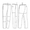  Pantalone trekking pesante velluto coste Adulto e Bambino Valento con tasche, elastico in vita con inserti Hill PAVATRE 672VA3T E3Ssport.it Stampa RicamoE3Ssport  E3S
