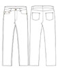&nbsp;Pantaloni jeans lavati elasticizzati&nbsp;Adulto Unisex&nbsp;Valento&nbsp;con tasche, taschino, passanti&nbsp;tinta unita&nbsp;Tristan PAVATRI&nbsp;672VA42A&nbsp;E3Ssport.it Stampa RicamoE3Ssport  E3S