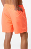 immagine aggiuntiva 1- Costume da bagno bermuda in poliestere riciclato Uomo  Black Spider con tasca e elastico in vita con cordoncino tinta unita con colori fluo BS450 Recycled beachwear shorts 679BS1A E3Ssport.it Stampa RicamoE3Ssport  E3S