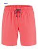immagine aggiuntiva 3- Costume da bagno bermuda in poliestere riciclato Uomo  Black Spider con tasca e elastico in vita con cordoncino tinta unita con colori fluo BS450 Recycled beachwear shorts 679BS1A E3Ssport.it Stampa RicamoE3Ssport  E3S