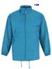  Giacca leggera, antipioggia, antivento Uomo  B&C con cappuccio, con tasche con astuccio custodia CJU800 Sirocco 720BC1A E3Ssport.it Stampa RicamoE3Ssport  E3S