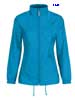  Giacca leggera, antipioggia, antivento Donna B&C con cappuccio, con tasche con astuccio custodia CJW902 Sirocco Women 720BC1D E3Ssport.it Stampa RicamoE3Ssport  E3S