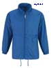  Giacca leggera, antipioggia, antivento Uomo  B&C interno rete, con tasche, zip lunga e cappuccio ripiegabile CJU801 Air 720BC2A E3Ssport.it Stampa RicamoE3Ssport  E3S