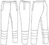  Copri pantalone impermeabile, Alta visibilità Adulto Unisex Valento elastico in vita, aperture sui fianchi con inserti e bande catarinfrangenti riflettenti alta visibilità Narvik PAVANAR 720VA10A E3Ssport.it Stampa RicamoE3Ssport  E3S