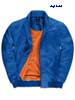  Giacca leggera, antipioggia, antivento Uomo  B&C interno rete, con tasche, zip lunga e cappuccio con zip posteriore per personalizzazione, tinta unita CJM963 Trooper Men 722BC1A E3Ssport.it Stampa RicamoE3Ssport  E3S