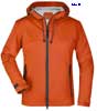  Giacca softshell leggera Donna Daiber impermeabile, con cappuccio con inserti JN1097 Ladies Outdoor Jacket 722JN3D E3Ssport.it Stampa RicamoE3Ssport  E3S