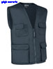 immagine aggiuntiva 7- Giacca gilet leggero Adulto Unisex Valento multitasche, interno rete con zip posteriore per personalizzazione, tinta unita Hardware CHVAHAR 723VA2A E3Ssport.it Stampa RicamoE3Ssport  E3S