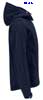  Giacca tecnica softshell 3 strati impermeabile antivento interno pile Uomo  B&C con cappuccio, tasche, taschino, polsi con velcro tinta unita CJM950 Hooded Softshell Men 724BC1A E3Ssport.it Stampa RicamoE3Ssport  E3S