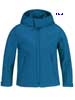  Giacca tecnica softshell 3 strati impermeabile antivento interno pile Bambino B&C con cappuccio, tasche, taschino, polsi con velcro tinta unita CJK969 Hooded Softshell Kids 724BC1B E3Ssport.it Stampa RicamoE3Ssport  E3S