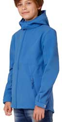 Giacca soft shell tecnica cappuccio impermeabile B&C uomo 724BC1B