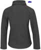  Giacca tecnica softshell 3 strati impermeabile antivento interno pile Donna B&C con cappuccio, tasche, taschino, polsi con velcro tinta unita CJW937 Hooded Softshell Women 724BC1D E3Ssport.it Stampa RicamoE3Ssport  E3S