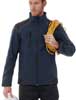 Giacca lavoro softshell rip stop impermeabile traspirante B&C uomo 724BC3A E3Ssport  E3S