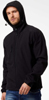  Giacca tecnica softshell 3 strati impermeabile antivento interno pile Adulto Unisex Black Spider con cappuccio, tasche, taschino, polsi con velcro etichetta strappabile, tinta unita BS552 Storm 724BS1A E3Ssport.it Stampa RicamoE3Ssport  E3S