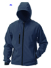  Giacca tecnica softshell 3 strati impermeabile antivento interno pile Adulto Unisex Black Spider con cappuccio, tasche, taschino, polsi con velcro etichetta strappabile, tinta unita BS552 Storm 724BS1A E3Ssport.it Stampa RicamoE3Ssport  E3S