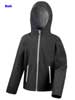 immagine aggiuntiva 4- Giacca tecnica Soft Shell Bambino Unisex Result con cappuccio, con tasche 724RT1B E3Ssport.it Stampa RicamoE3Ssport  E3S