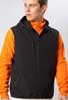  Giacca gilet tecnica softshell 3 strati ecosostenibile riciclata Adulto Unisex Black Spider senza maniche, impermeabile, interno pile, con cappuccio etichetta strappabile, tinta unita BS556 Rainy S/L 725BS1A E3Ssport.it Stampa RicamoE3Ssport  E3S