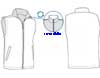  Giacca gilet smanicato reversibile impermeabile interno pile Adulto Unisex Valento con tasche bicolore Aspen CHVAASP 727VA1A E3Ssport.it Stampa RicamoE3Ssport  E3S
