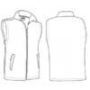  Giacca gilet impermeabile interno pile Adulto Unisex Valento con tasche con zip posteriore per personalizzazione, tinta unita Marwari CHVAMAR 727VA4A E3Ssport.it Stampa RicamoE3Ssport  E3S