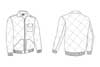  Giacca imbottita trapuntata husky Adulto Unisex Valento con tasche, taschino, polsi e fondo in costina tinta unita Ares CQVAARE 747VA10A E3Ssport.it Stampa RicamoE3Ssport  E3S