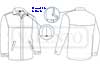 Giacca imbottita impermeabile termosaldata Adulto e Bambino Valento con tasche, taschini, polsi con velcro, cappuccio con zip posteriore per personalizzazione, tinta unita Boreal PKVABOR 747VA1T E3Ssport.it Stampa RicamoE3Ssport  E3S