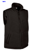 immagine aggiuntiva 1- Giacca gilet imbottita Adulto Unisex Valento senza maniche, con tasche e zip lunga intera tinta unita Portland CHVAPOR 748VA10A E3Ssport.it Stampa RicamoE3Ssport  E3S