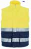  Giacca gilet smanicato, Alta visibilità, imbottito Adulto Unisex Valento zip cerniera lunga, con tasche con inserti e bande catarinfrangenti riflettenti alta visibilità Bergen CHVABER Anchorage CHVAANC 748VA12A E3Ssport.it Stampa RicamoE3Ssport  E3S