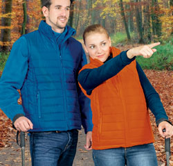 Gilet imbottito trapuntato Valento Frank CHVAFRA adulto unisex 748VA6A