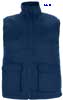  Giacca gilet imbottita Adulto Unisex Valento senza maniche, con tasche e zip lunga intera tinta unita Fabric CHVAFAB 748VA9A E3Ssport.it Stampa RicamoE3Ssport  E3S