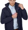 immagine aggiuntiva 2- Parka imbottito Uomo  B&C impermeabile, con cappuccio, interno pile separabile JU 873 753BC2A E3Ssport.it Stampa RicamoE3Ssport  E3S