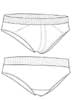  Slip elasticizzati senza cuciture Uomo  Valento con cintura elastica tinta unita Zeus CIVAZEU 780VA1A E3Ssport.it Stampa RicamoE3Ssport  E3S