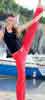 immagine aggiuntiva 1- Pantalone Donna GL elasticizzato 784GL2D E3Ssport.it Stampa RicamoE3Ssport  E3S