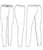  Legging Pantalone lungo sportivo elasticizzato calzamaglia Donna Valento elastico in vita, tasca interna tinta unita Wonder MAVAWON 784VA2D E3Ssport.it Stampa RicamoE3Ssport  E3S