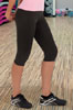 Legging donna pinocchietto elasticizzato Valento Pilates MAVAPIL adulto 784VA3D E3Ssport  E3S